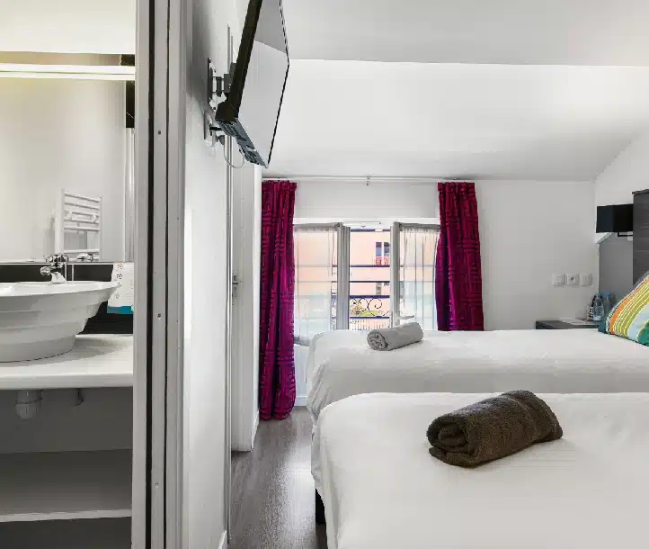 hotel cambo chambre simple 2 lits